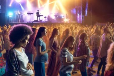 As mulheres grávidas podem ir a concertos? 3 benefícios