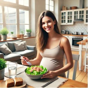 As mulheres grávidas podem comer atum?