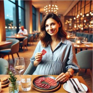 As mulheres grávidas podem comer salame?