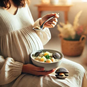 As mulheres grávidas podem comer sopa de marisco?